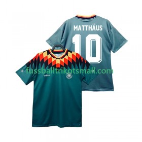 Fußballtrikots Deutschland MATTHAUS 10 Retro 1994 Kurzarm Auswärts-trikot kaufen